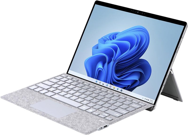 Mobee Type Cover for Microsoft Surface Pro 7+/ Pro 7 / Pro 6 / Pro 5 / Pro 4 / Pro 3, Bluetooch Type Keyboard with Multi-Touch Trackpad, Ultra Silm (Gray with Backlit) - Image 5